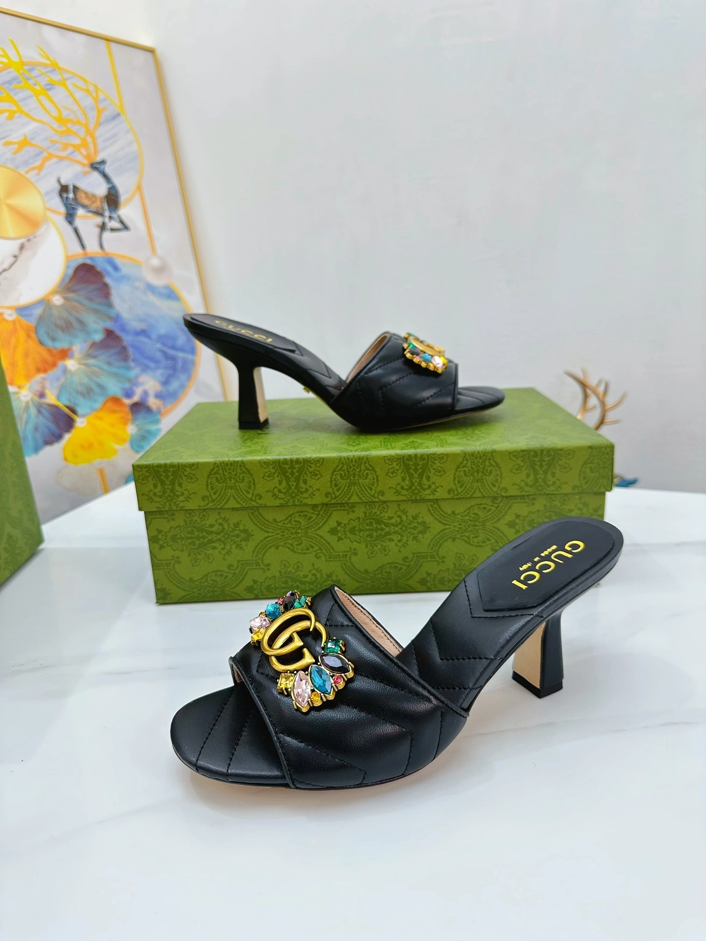 coco-- 695204 BKO60 1000 7.5cm Heel height item:C-X198D0678